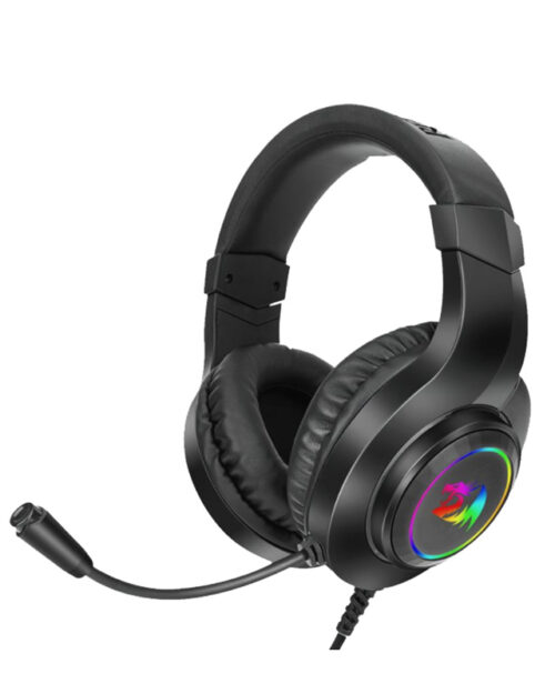 HEADSET-REDRAGON-H260-HYLAS-RGB HEADSET REDRAGON BLACK H260 HYLAS RGB