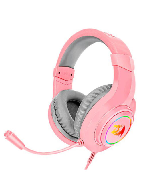 HEADSET-REDRAGON-H260P-HYLAS-PINK-RGB HEADSET REDRAGON H260P HYLAS PINK RGB