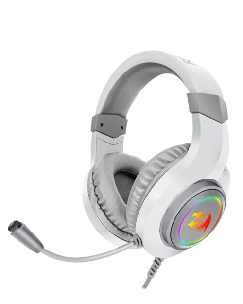 HEADSET-REDRAGON-H260W-HYLAS-WHITE-RGB HEADSET REDRAGON H260W HYLAS WHITE RGB