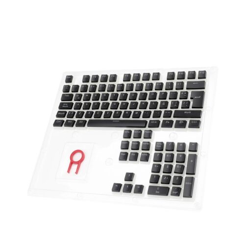 JUEGO DE TECLAS PARA TECLADO MECANICO REDRAGON A130B SP KEYCAPS SCARAB BLACK