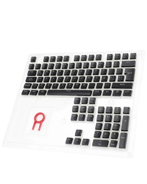 JUEGO-DE-TECLAS-PARA-TECLADO-MECANICO-REDRAGON-A130B-SP-KEYCAPS-SCARAB-BLACK JUEGO DE TECLAS PARA TECLADO MECANICO REDRAGON A130B SP KEYCAPS SCARAB BLACK