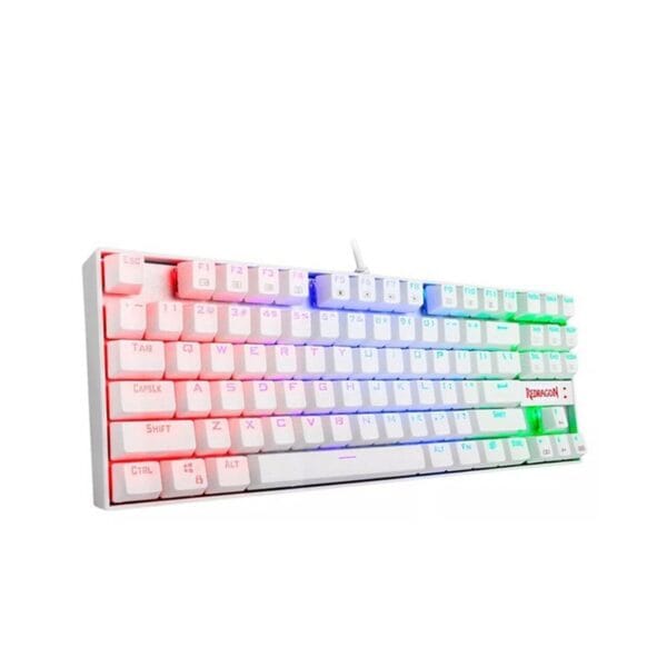 TECLADO REDRAGON K552 KUMARA 2 ES BLANCO RAINBOW
