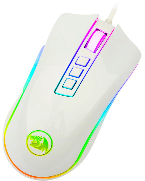 MOUSE-REDRAGON-M711-W-COBRA-WHITE MOUSE REDRAGON M711 W COBRA WHITE