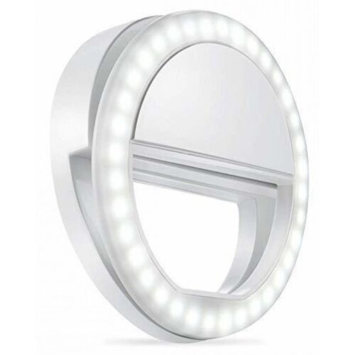 ARO DE LUZ FLASH SELFIE PARA CELU 18 LEDS 3 EFECTOS DE LUZ SKY WAY SELFILIGHT