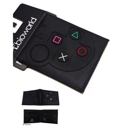 BILLETERA SILICONA MOTIVO GAMER / COMIC / ANIME / SERIES / PELIS