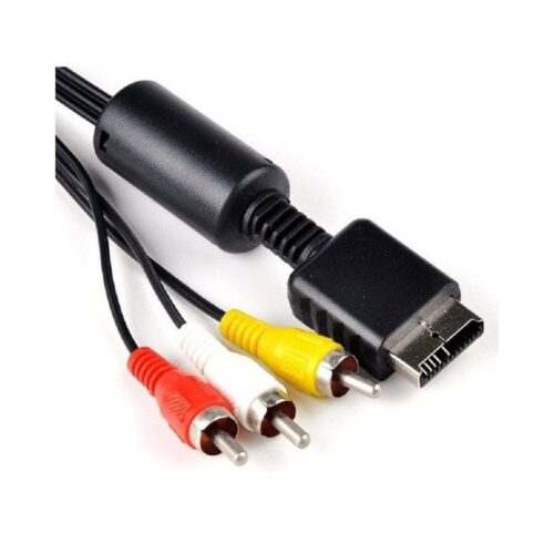 CABLE AUDIO Y VIDEO PS1 / 2/ 3 CAJA AMARILLA 1753920170825