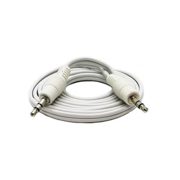 CABLE AUXILIAR PLUG 3,5 MM 1 MT COMUN SKY WAY AUX5