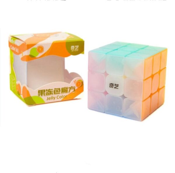 CCuborubik 3x3 jelly color