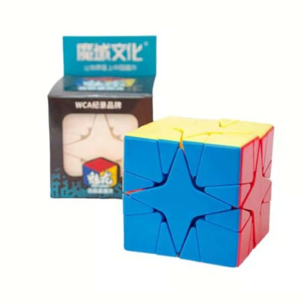 Cubo magico estrella del norte stickerless moyu