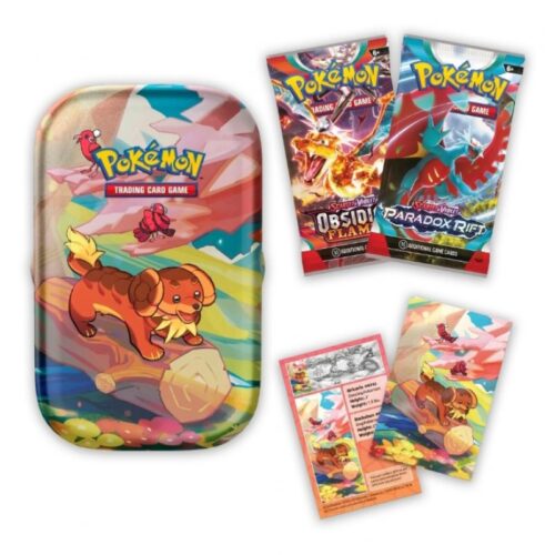 Lata de cartas Pokémon original ingles