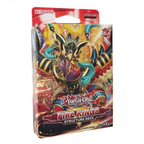 Caja de Cartas YU-GI-Oh fire kings originales