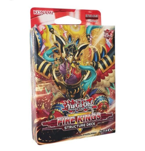 Caja de Cartas YU-GI-Oh fire kings originales