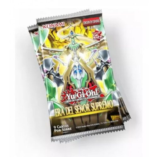 Sobre de cartas YU-GI-OH ERA DEL SEÑOR SUPREMO original