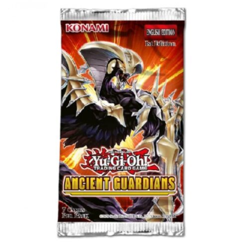 Sobre de cartas YU-GI-OH ANCIENT GUARDIANS original