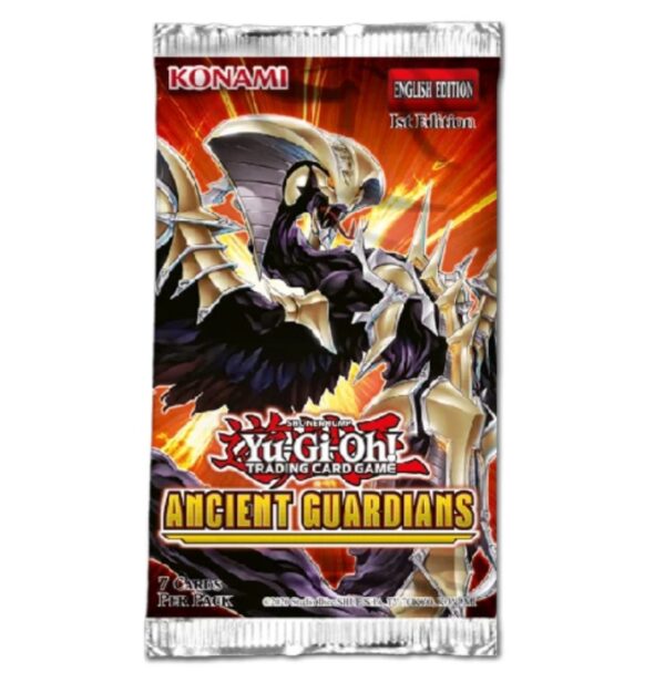 Sobre de cartas YU-GI-OH ANCIENT GUARDIANS original