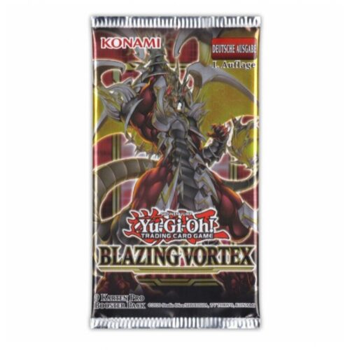 Sobre de cartas YU-GU-OH BLAZING VORTEX original
