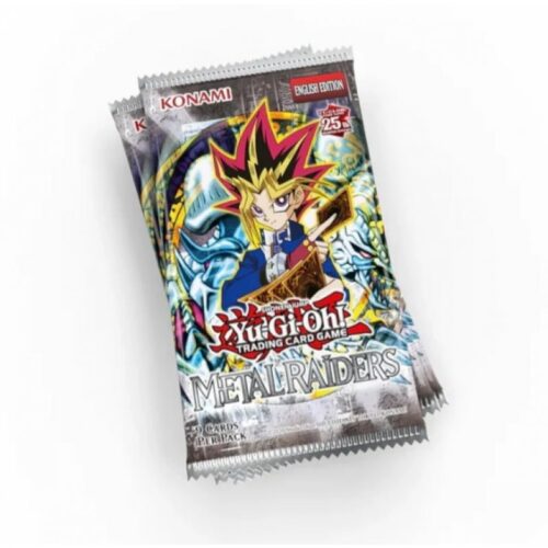 Sobre de cartas YU-GI-OH METAL RAIDERS original