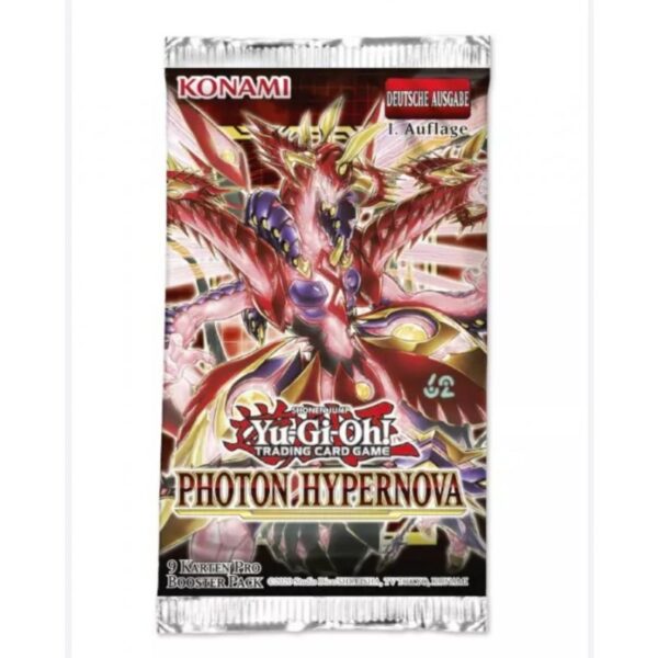 Sobre de cartas YU-GI-OH PHOTON HYPERNOVA original
