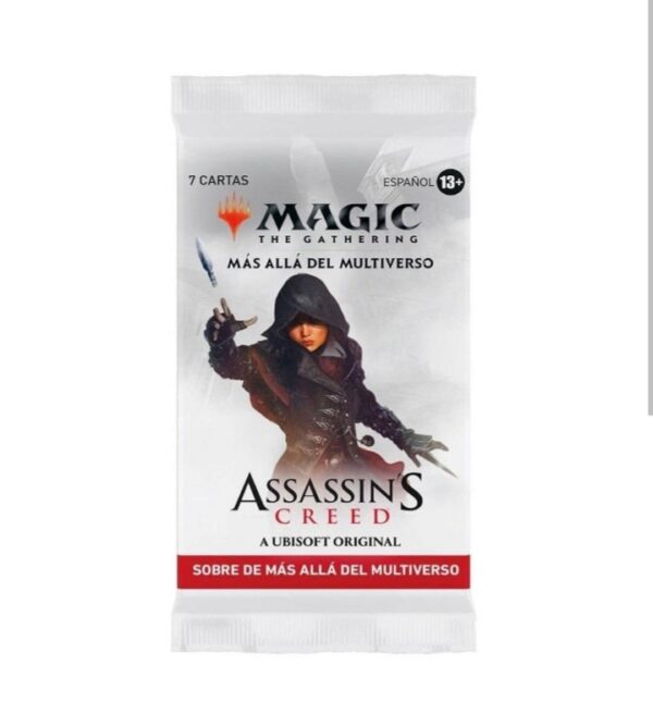 Sobre de cartas MAGIC ASSASSINS CREED original