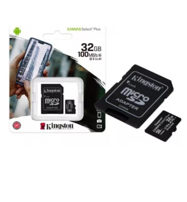 Memoria microSD kingston select plus 32GB clase 10