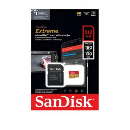 Memoria microSD EXTREME sandisk 512GB