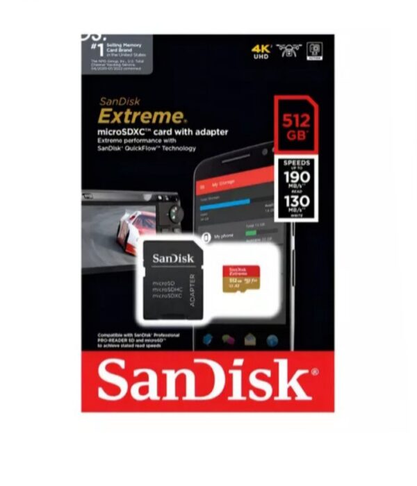 Memoria microSD EXTREME sandisk 512GB