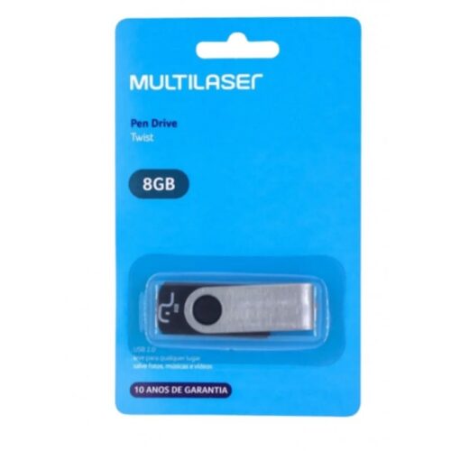 Pendrive 8GB usb 2.0 multilaser