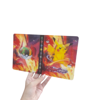Carpeta para 40 cartas Pokémon Pikachu SCARLET Y VIOLET 10