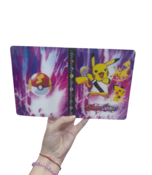 Carpeta para 40 cartas Pokémon Pokémon SCARLET Y VIOLET 3