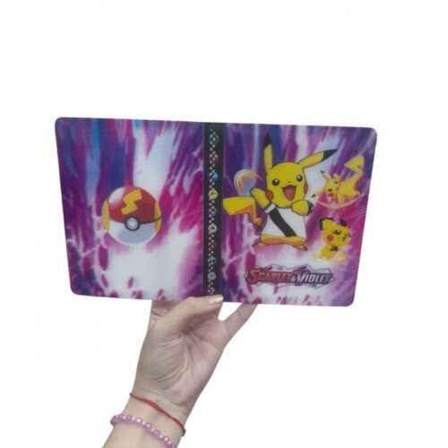 Carpeta para 40 cartas Pokémon Pokémon SCARLET Y VIOLET 3