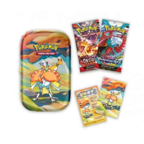 Lata de cartas pokemon original español