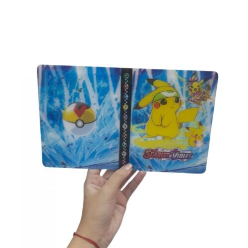 Carpeta para 40 cartas Pokémon SCARLET Y VIOLET 2