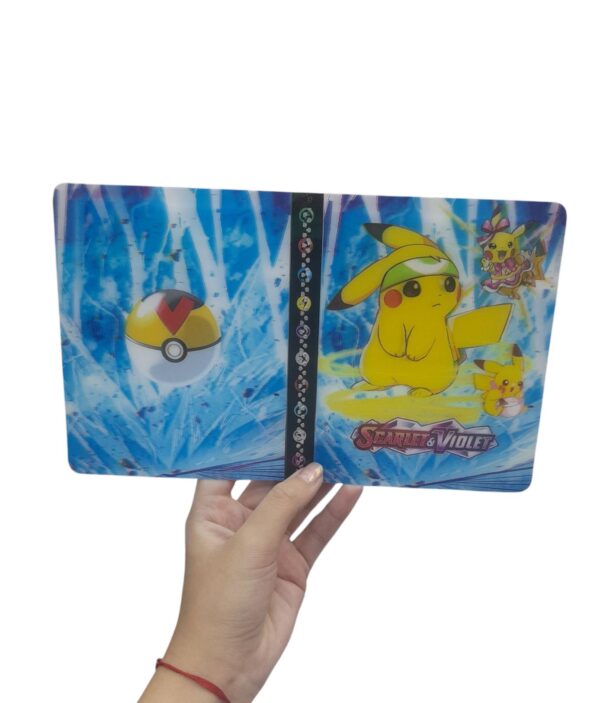 Carpeta para 40 cartas Pokémon SCARLET Y VIOLET 5