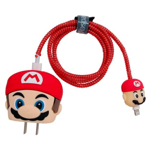 mario Protector para cargador Mario