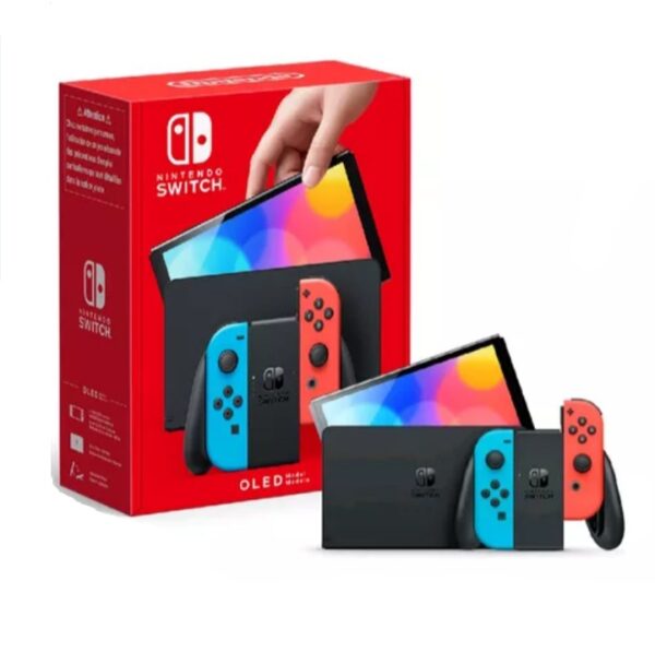 Consola nintendo switch OLED 64gb color neon