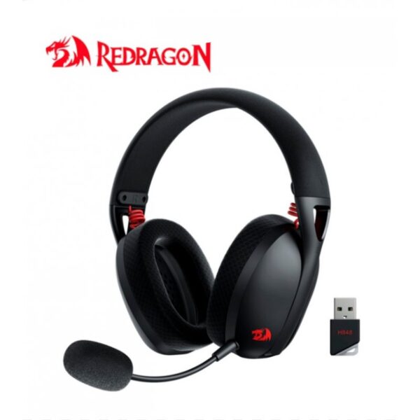 HEADSET REDRAGON IRE PRO BLACK INALAMBRICO DUAL 2.4GHZ/BT