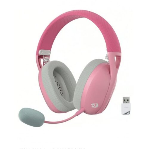 HEADSET REDRAGON IRE PRO PINK INALAMBRICO DUAL 2.4 GHZ_BT