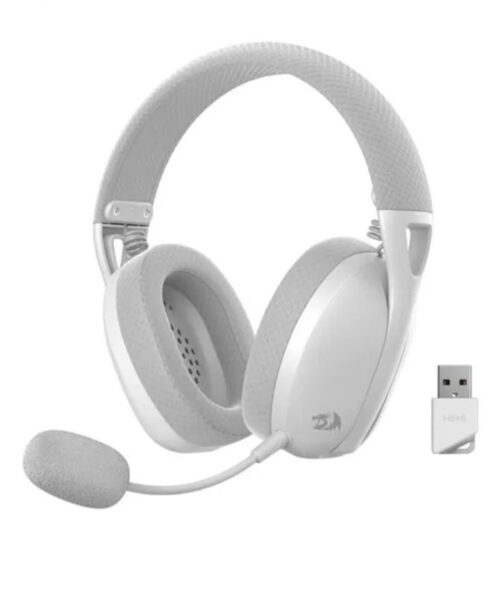 20250305_162249 HEADSET REDRAGON IRE PRO WHITE INALAMBRICO DUAL 2.4GHZ/BT