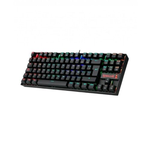 TECLADO REDRAGON KUMARA K552 MECANICO BLACK RGB RED SWITCH