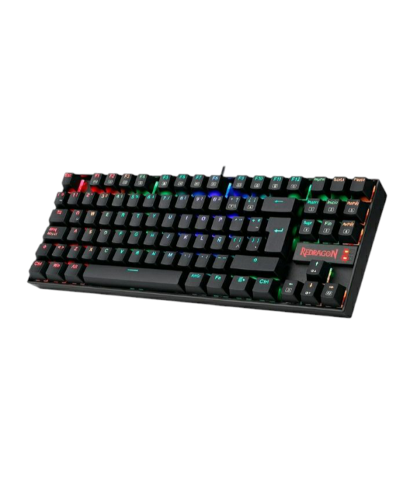 TECLADO REDRAGON KUMARA MECANICO BLACK RGB RED SWITCH