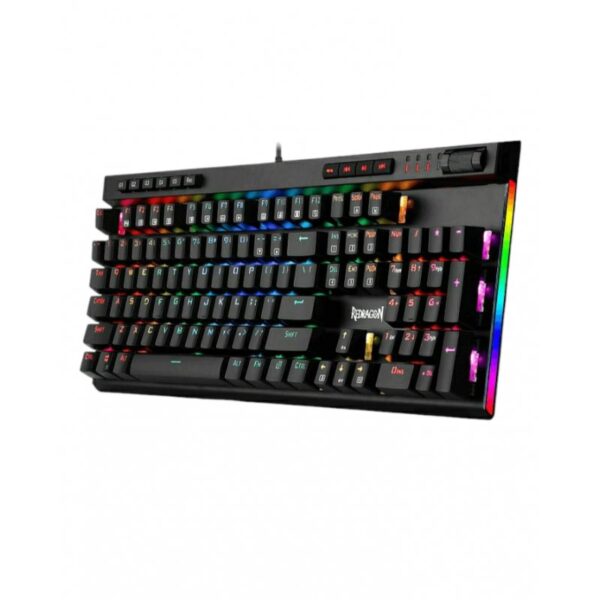 TECLADO REDRAGON VATA PRO MECANICO BLACK RGB