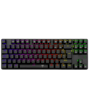 TECLADO T DAGGER T TKG 310BL NAXOS RAINBOW BLUE switch black