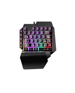 TECLADO GAMER ONE HAND RETROILUMINADO RGB TACTIL SKYWAY GM 5413