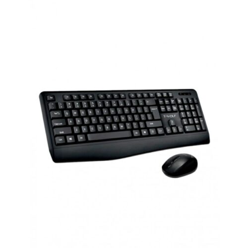 KIT TECLADO + MOUSE INALAMBRICO TWOLF TF100 Z