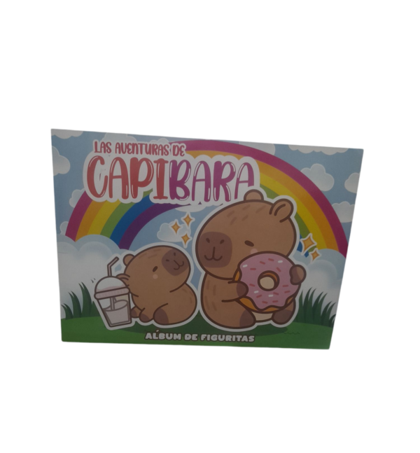 Álbum para figuritas aventura capibara