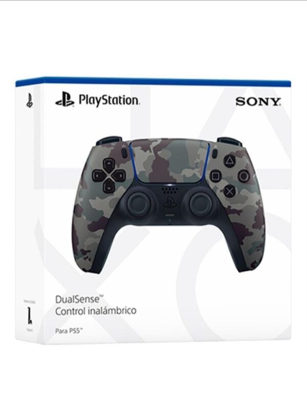 Joystick PS5 dualsense original GRAY CAMO