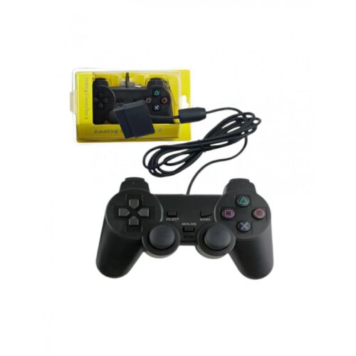JOYSTICK PS2 NEGRO CON CABLE NIPPONGAME NG3121