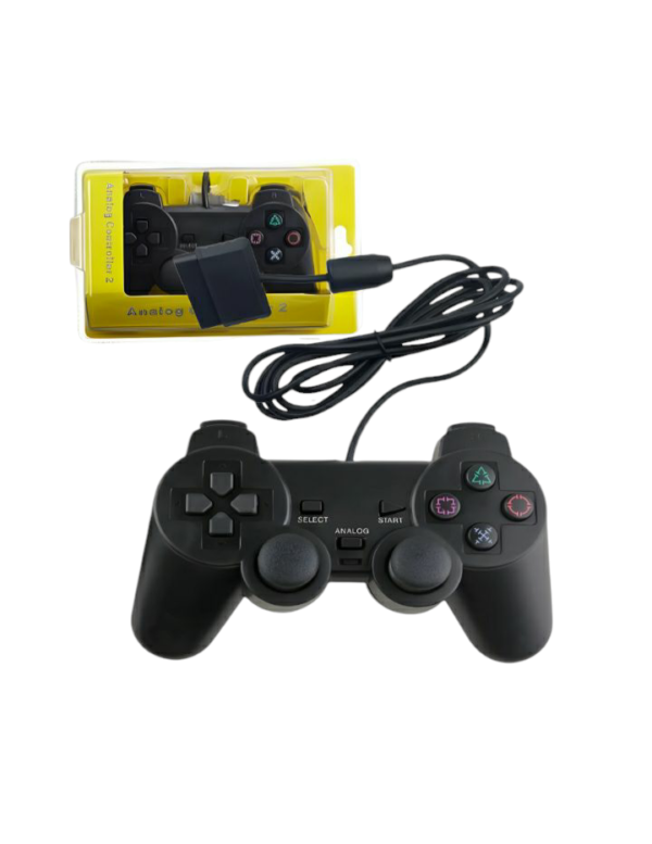 Joystick PS2 negro con cable NIPPONGAME NG3121
