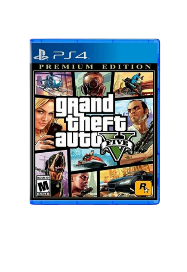 GTA 5 PREMIUM ONLINE EDITION PS4 JUEGO FÍSICO