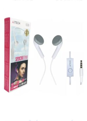 20250313_142950 AURICULAR IN EAR M/L MANOS LIBRES 1.2MT BLANCO HARD SIN GOMITA AITECH